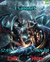 Warcraft ilidan K750  theme