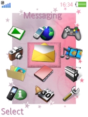 Unicorns! K810 theme