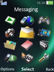 Dark W910  theme