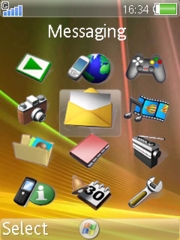 New vista K800 / K800i theme