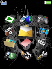 Nightmare K810 theme