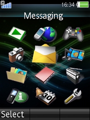 Aurora W830 theme