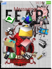 Metality K810 theme
