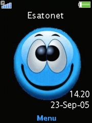 Wink blue W890  theme