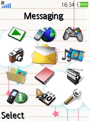Me Love You W830 theme