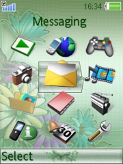 Flowers W580 theme