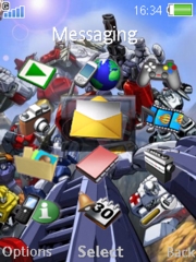 Optimus Prime W910  theme