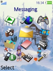 Christmas K800 / K800i theme