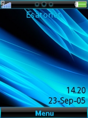 EnJoY Blue by Dczy W910  theme