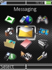 Black K800 / K800i theme