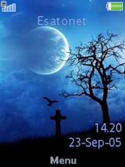 Blue World Z750  theme