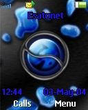 Sony Ericsson Blue K310 theme