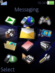 Rotating Cube S500 theme