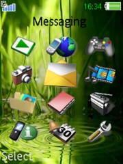 CalmRipple W850 theme