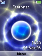 Blueball W890  theme