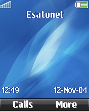 AquaXT Blue K750  theme