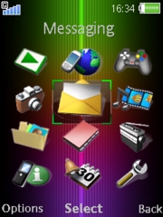 Xperia X1 Clock K850  theme