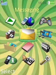 Palm W580 theme