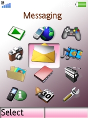 Pink Teddy Bear K810 theme