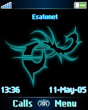 Dragon Z550  theme