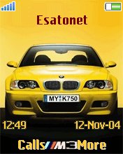 Yellow M3 K750  theme