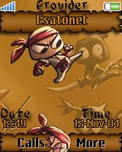 Midget Ninja Melee K750  theme
