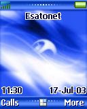 Blue StarXX t610 theme