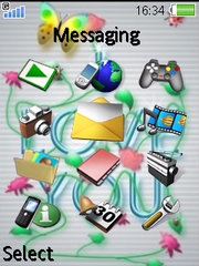 Love key W830 theme