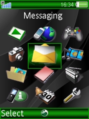 Se black wind W580 theme