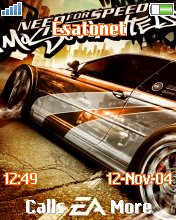 Need for Speed Most wanted K750  theme