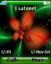 Night flower K750  theme
