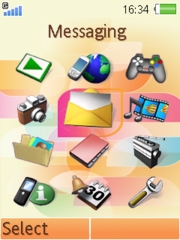 Vivid Breeze K800 / K800i theme