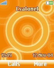 Orange Dream K750  theme