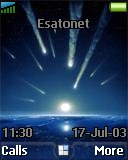 Meteor Storm t610 theme