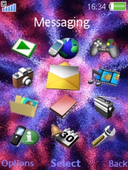 Plasmalamp W910  theme