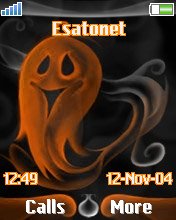 Smokey Ghost K750  theme