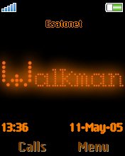 My-walkman Z550  theme