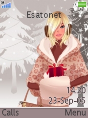 Cute theme for Sony Ericsson T650
