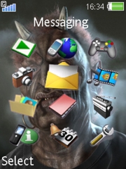 Devil K800 / K800i theme