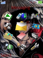 Uchiha Itachi K800 / K800i theme