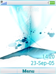 Velvet Blue W910  theme