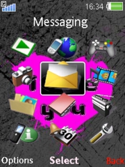 I love you W890  theme