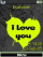 I love you W890  theme