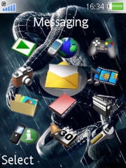 Spiderman W580 theme