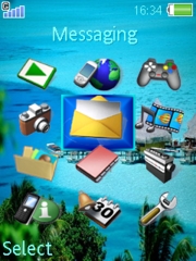 Bora Bora K800 / K800i theme