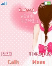 Pink Pink W810  theme