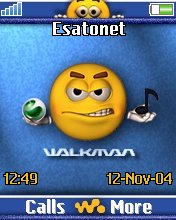 Emoticons K750  theme