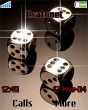 Bling Dice K750  theme
