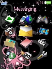 Fall In Love W830 theme