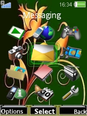 Floral Z750  theme